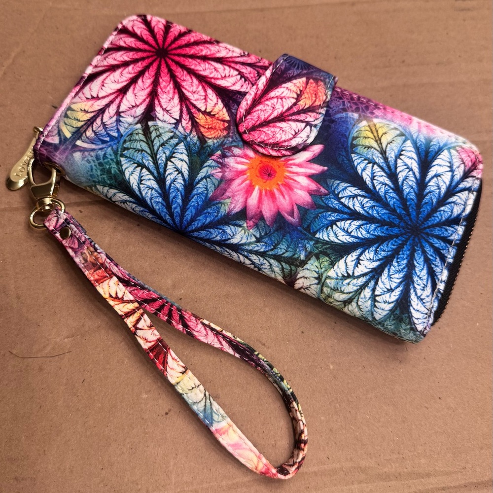 Floral Multicolor Women's Walllet